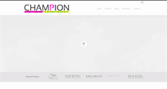 Desktop Screenshot of championcosmetology.com